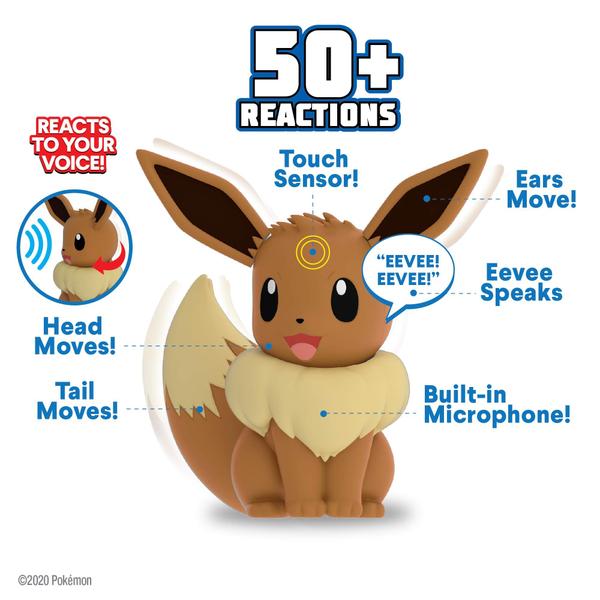 Imagem de Pokémon Electronic & Interactive My Partner Eevee com mais de 50 interações