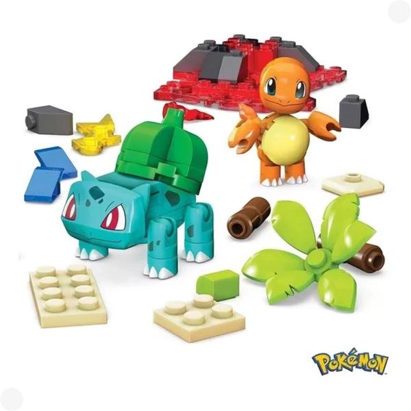 Imagem de Pokémon Equipe De Kanto Blocos De Montar Mega Construx Hfg05 - mattel