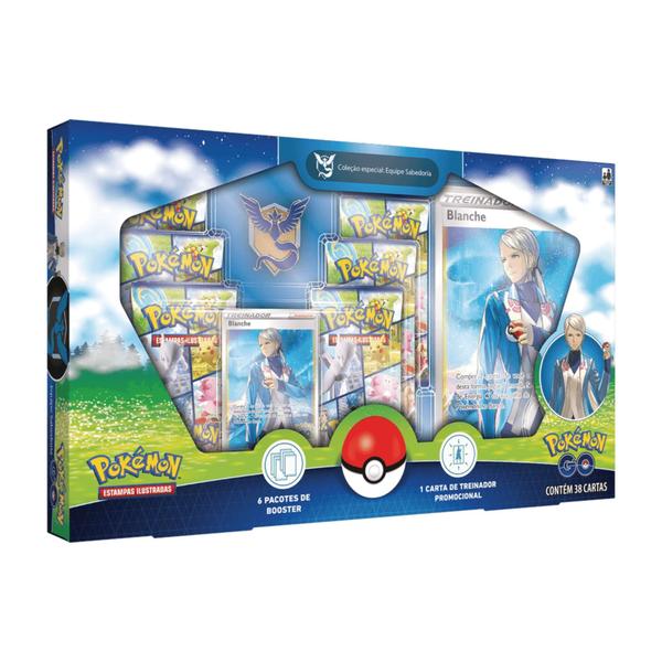 Imagem de Pokemon Estampas Ilustradas Go 3 Boxes Equipe Valor, Sabedoria e Instinto Copag - 31343