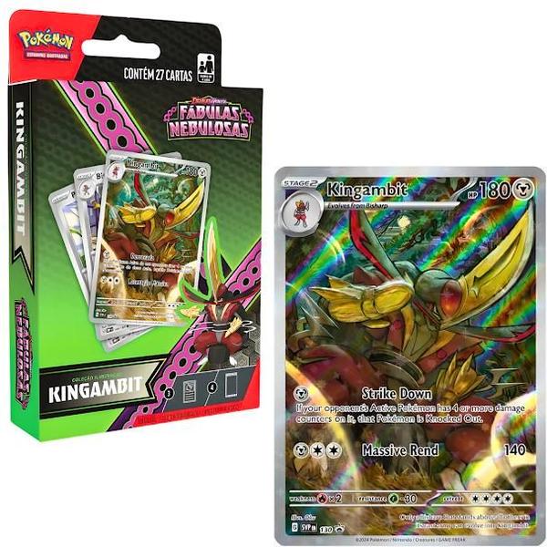 Imagem de Pokémon EV6.5 Box Fabulas Nebulosas Kingambit Copag