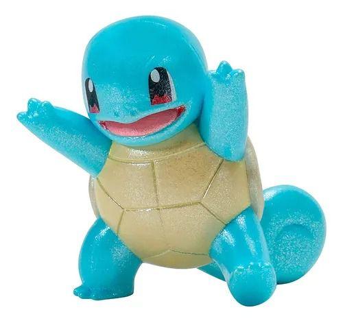 Imagem de Pokemon Evolution Select  Conjunto 3 Figuras - Squirtle, Wartortle E Blastoise  Sunny