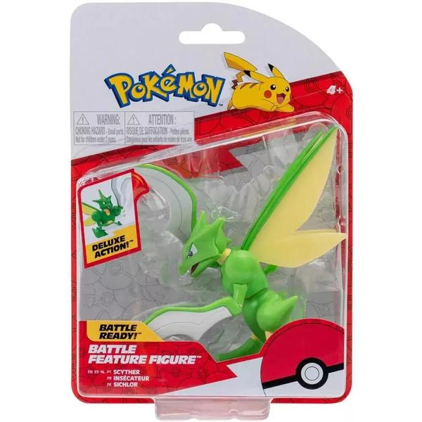 Imagem de POKÉMON - FIGURA 11cm - SCYTHER - ORIGINAL TAKARA TOMY