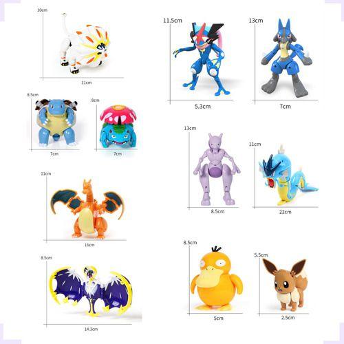 Imagem de Pokémon Figuras Caixa Original Brinquedo Anime Para Presente