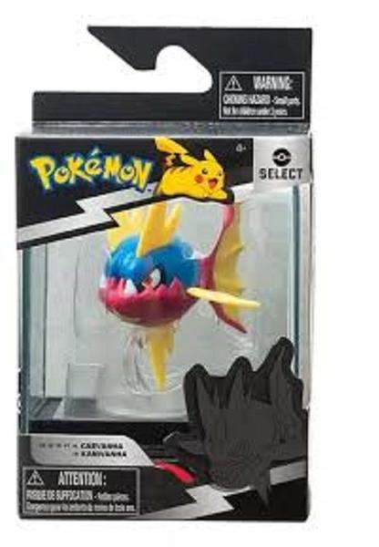 Imagem de Pokémon Figuras De Batalha Carvanha 5cm Com Case Sunny