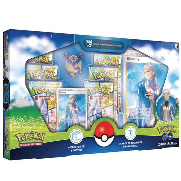Pokémon Go Box Especial Equipe - Valor Sabedoria E Instinto - Copag Imagem de Pokémon Go Box Especial Equipe - Valor Sabedoria E Instinto