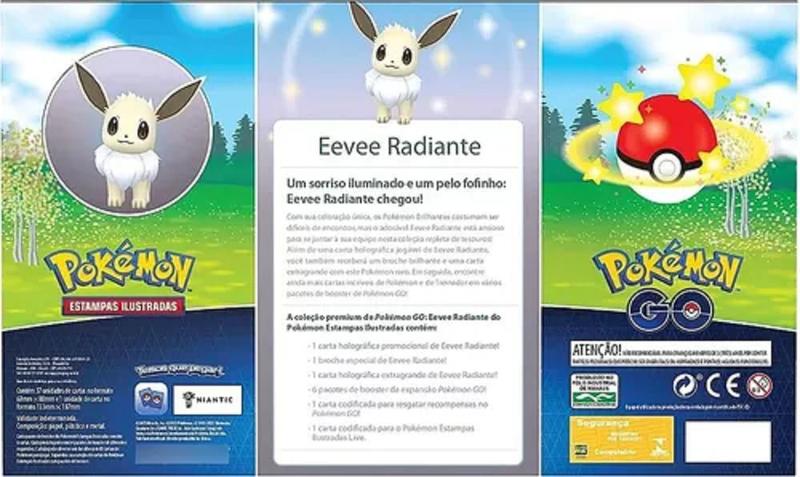 Imagem de Pokémon Go Coleção Premium Eevee Radiante - Copag