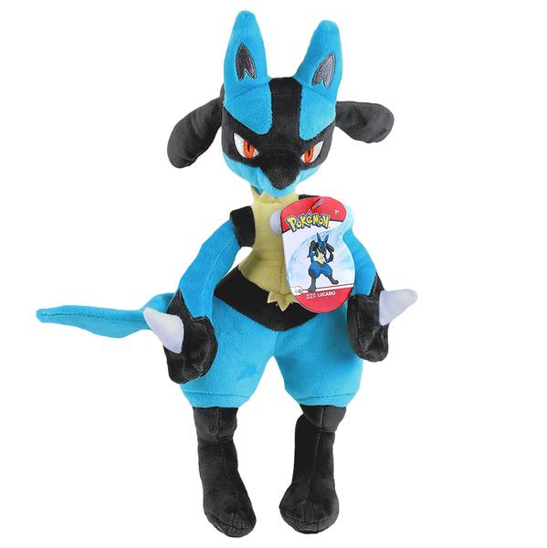 Imagem de Pokémon Lucario Pelúcia Animal Recheado - Grande 12"