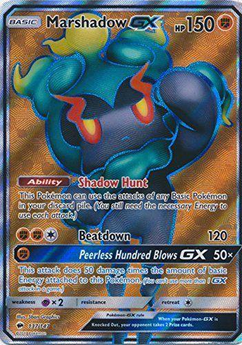 Imagem de Pokemon - Marshadow GX - 137/147 - Arte Completa Ultra Raro