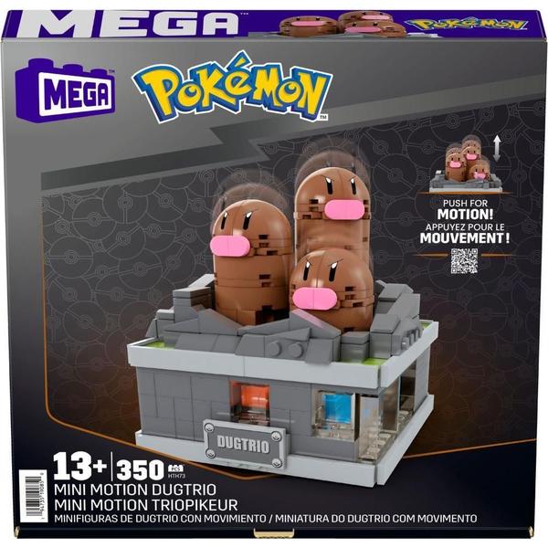 Imagem de Pokémon Mega Construx Miniatura Do Dugtrio - Mattel