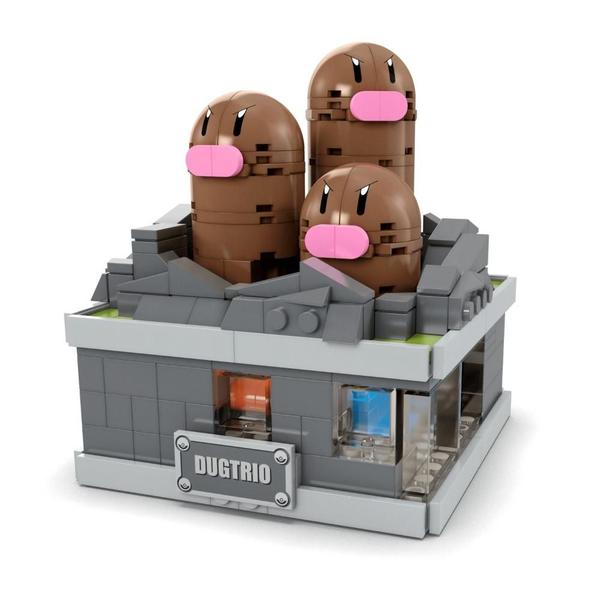 Imagem de Pokémon Mega Construx Miniatura do Dugtrio - Mattel