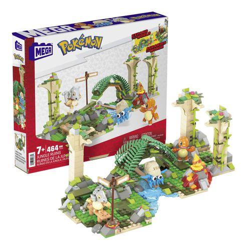 Imagem de Pokémon Mega Construx - Ruínas Esquecidas 464 Peças - Mattel