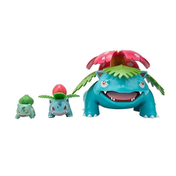 Imagem de Pokemon Multipack Evolucao Bulbasaur Ivysaur Venusaur Sunny