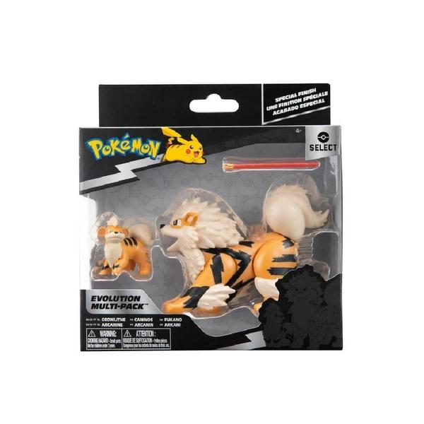 Imagem de Pokemon Multipack Evoluçao Growlithe E Arcanine Sunny 3288