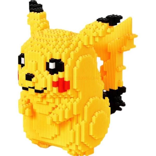 Pokémon Pikachu Diamante - Kit de Micro Blocos de Construção (5210 Peças) Imagem de Pokémon Pikachu Diamante - Kit de Micro Blocos de Construção (5210 Peças)