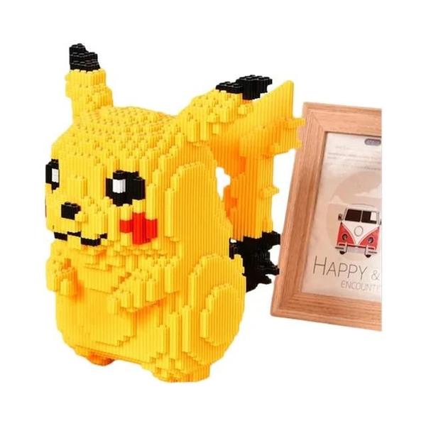 Pokémon Pikachu Diamante - Kit de Micro Blocos de Construção (5210 Peças) Imagem de Pokémon Pikachu Diamante - Kit de Micro Blocos de Construção (5210 Peças)