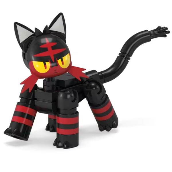 Imagem de Pokémon + Pokébola Litten Mega Construx Blocos de Montar - Mattel