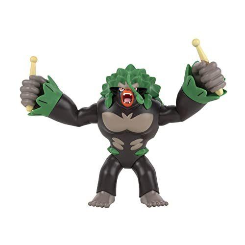 Imagem de Pokemon Rillaboom Figura épica de batalha, 12 polegadas - Escala Épica, Totalmente Articulado - Detalhes Autênticos - Brinquedos para Crianças e Fãs de Pokémon