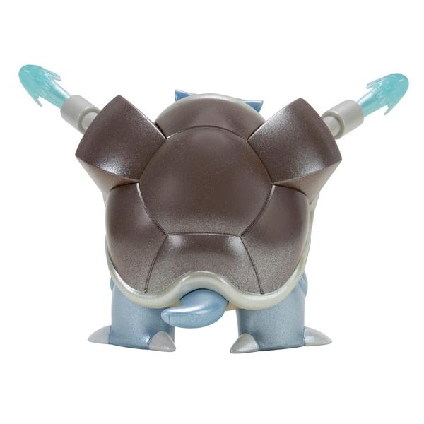 Imagem de Pokemon Select Evolution 3 Pack - Apresenta Squirtle de 2 Polegadas, Wartortle de 3 Polegadas e Figuras de Batalha Blastoise de 4,5 polegadas - Detalhes autênticos