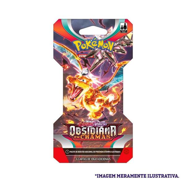 Imagem de Pokémon Tcg: Blister Unitário Obsidiana Em Chamas