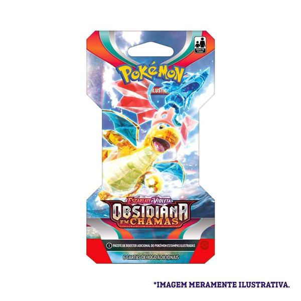 Imagem de Pokémon Tcg: Blister Unitário Obsidiana Em Chamas