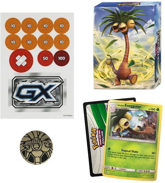 Imagem de Pokemon TCG: Luz Proibida do Sol &amp Lua, 0 Com Um Exeggutor Holográfico Alolan, Exeggutor Alolan