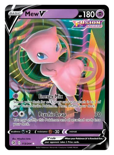 Imagem de Pokemon TCG: Mew VMAX League Deck de Batalha