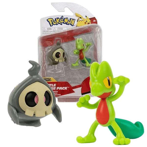 Imagem de Pokémon Treecko e Duskull Figuras de Batalha WTC Sunny