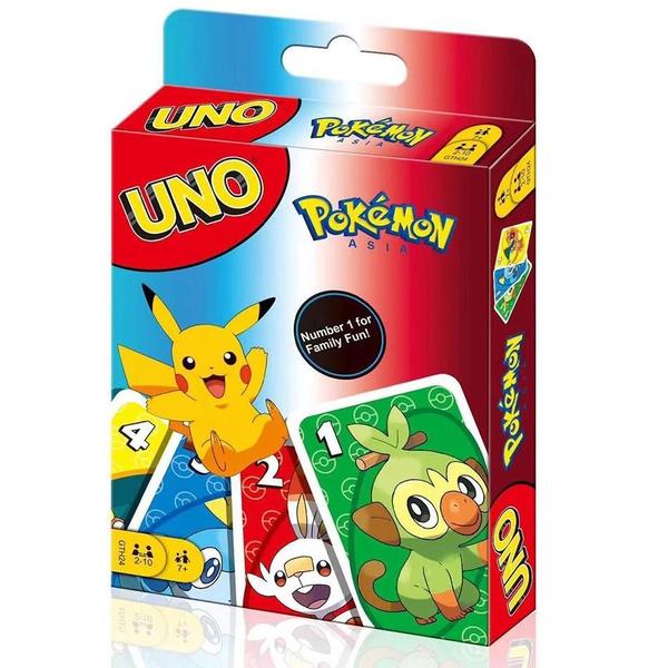 Imagem de Pokémon Uno Flip! - Jogo de Tabuleiro Familiar com Pikachu