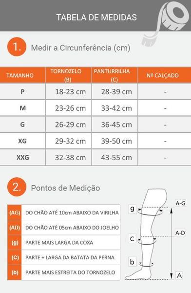 Imagem de Polaina sportactive 20-30mmhg (bd) - venosan