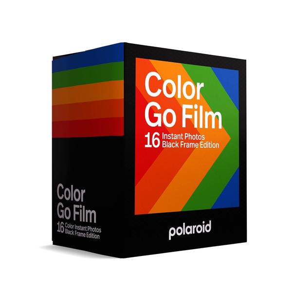 Polaroid Go Color Film - Black Frame Double Pack (16 Fotos) (6211) - Somente Compatível com Câmera Polaroid Go - Polaroid Originals Imagem de Polaroid Go Color Film - Black Frame Double Pack (16 Fotos) (6211) - Somente Compatível com Câmera Polaroid Go