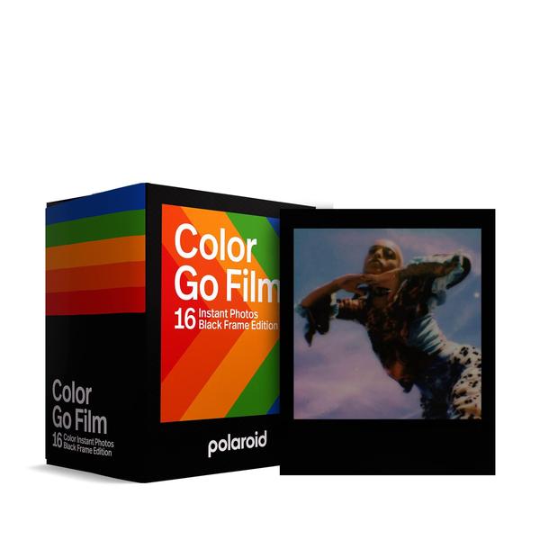 Polaroid Go Color Film - Black Frame Double Pack (16 Fotos) (6211) - Somente Compatível com Câmera Polaroid Go - Polaroid Originals Imagem de Polaroid Go Color Film - Black Frame Double Pack (16 Fotos) (6211) - Somente Compatível com Câmera Polaroid Go