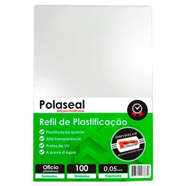 Imagem de Polaseal para Plastificação Ofício 2 222x336x0,05mm 100un