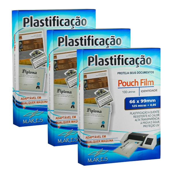 Imagem de Polaseal Plástico para plastificação 0,05 CPF 66x99 300un