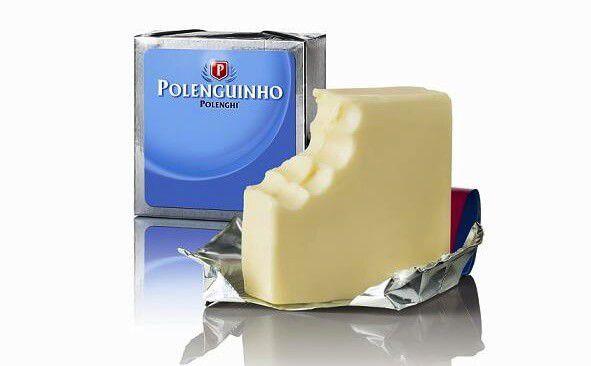 Imagem de Polenguinho light Polenghi Queijo Processado Kit 72x17g