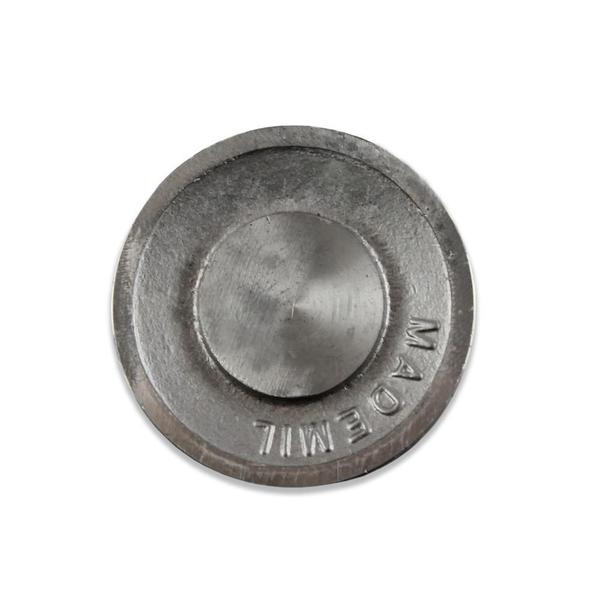 Polia de Alumínio para Correia em V 160mm 2 Canais Perfil B - Mademil Imagem de Polia de Alumínio para Correia em V 160mm 2 Canais Perfil B