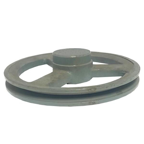 Polia de Ferro 230mm 1 Canal B - Agro/Indústrial - MADEMIL Imagem de Polia de Ferro 230mm 1 Canal B - Agro/Indústrial