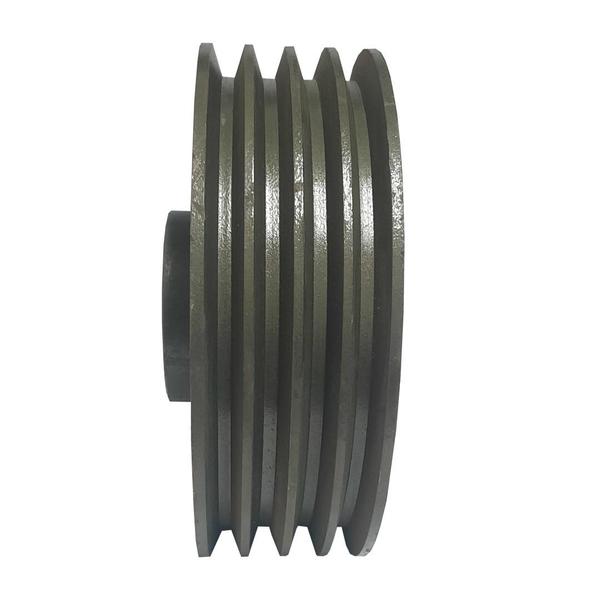 Polia de Ferro 280mm 4 Canais A - Agro/Indústrial - MADEMIL Imagem de Polia de Ferro 280mm 4 Canais A - Agro/Indústrial