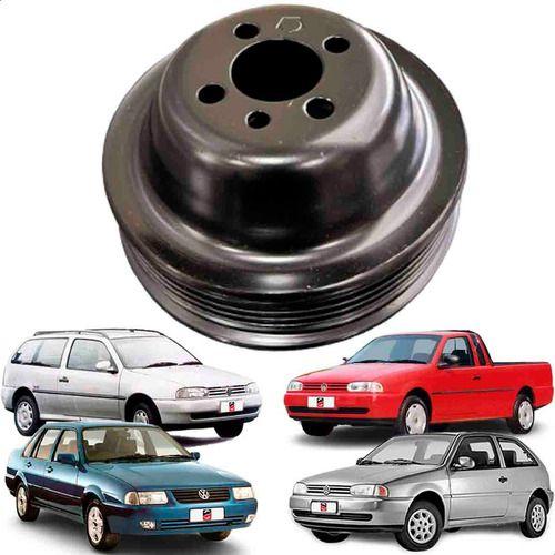 Imagem de Polia Do Virabrequim Vw Santana Gol Parati Saveiro Ap 1995 1996 1997 1998 1999 2000 2001 2002. 