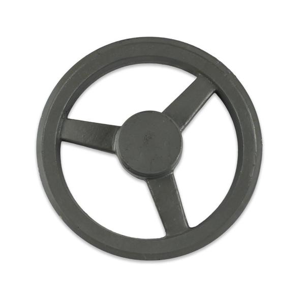 Polia Ferro Fundido pra Correia em V 160mm 2 Canais Perfil B - Mademil Imagem de Polia Ferro Fundido pra Correia em V 160mm 2 Canais Perfil B