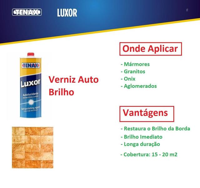 Imagem de Polidor De Borda Luxor Mármores Granitos Tenax 750 Ml