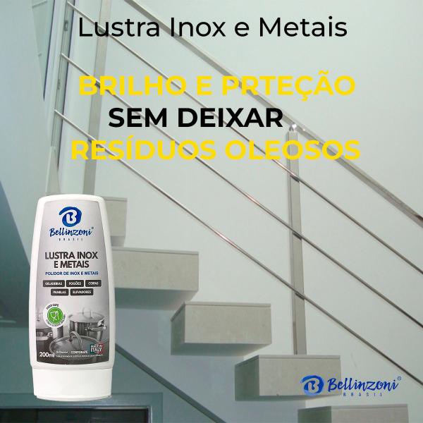Polidor De Inox E Metais Bellinzoni 200ml Imagem de Polidor De Inox E Metais Bellinzoni 200ml