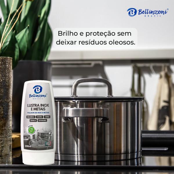 Polidor De Inox E Metais Bellinzoni 200ml Imagem de Polidor De Inox E Metais Bellinzoni 200ml