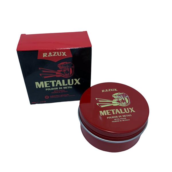 Imagem de Polidor de Metais E Cromados Polidor Metalux Razux 100g