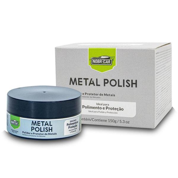 Polidor e Protetor de Metais Metal Polish 150g Nobrecar Imagem de Polidor e Protetor de Metais Metal Polish 150g Nobrecar