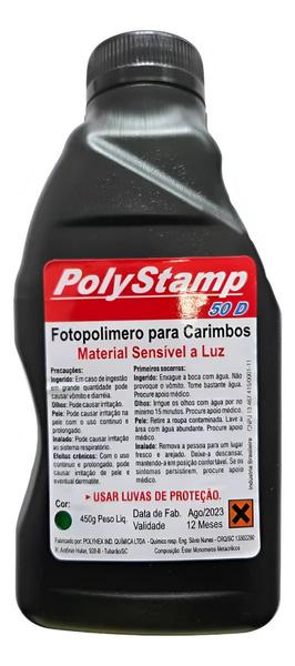 Imagem de Polímero Polystamp 450gr Para Fabricação De Carimbos