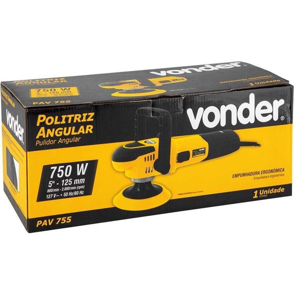 Imagem de Politriz Angular 5'' PAV755 127V Vonder