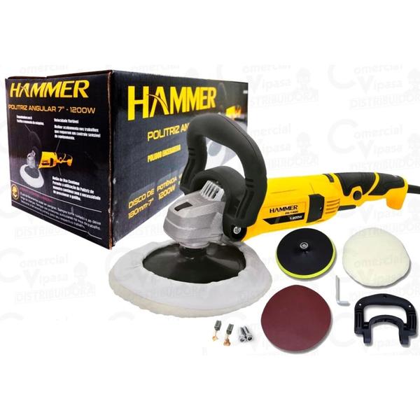 Imagem de Politriz Angular 7" 1200W 110V HAMMER