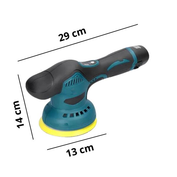 Imagem de Politriz Lixadeira Esmerilhadeira 8 Velocidades Profissional Recarregavel Sem Fio 110V/220V Polimento Durabilidade