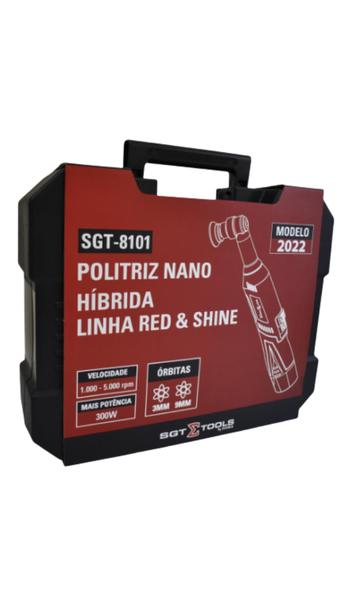 Imagem de Politriz nano hibrida  duas baterias bivolt 180w 12v - sgt-8101 - sigma tools