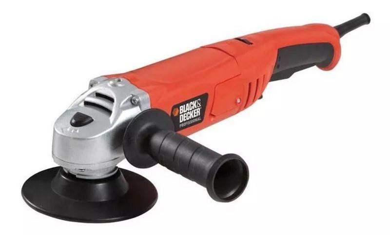 Imagem de Politriz Profissional 5 Pol. 600W com Maleta Plástica  220V- BLACKDECKER-WP600K - Black & Decker